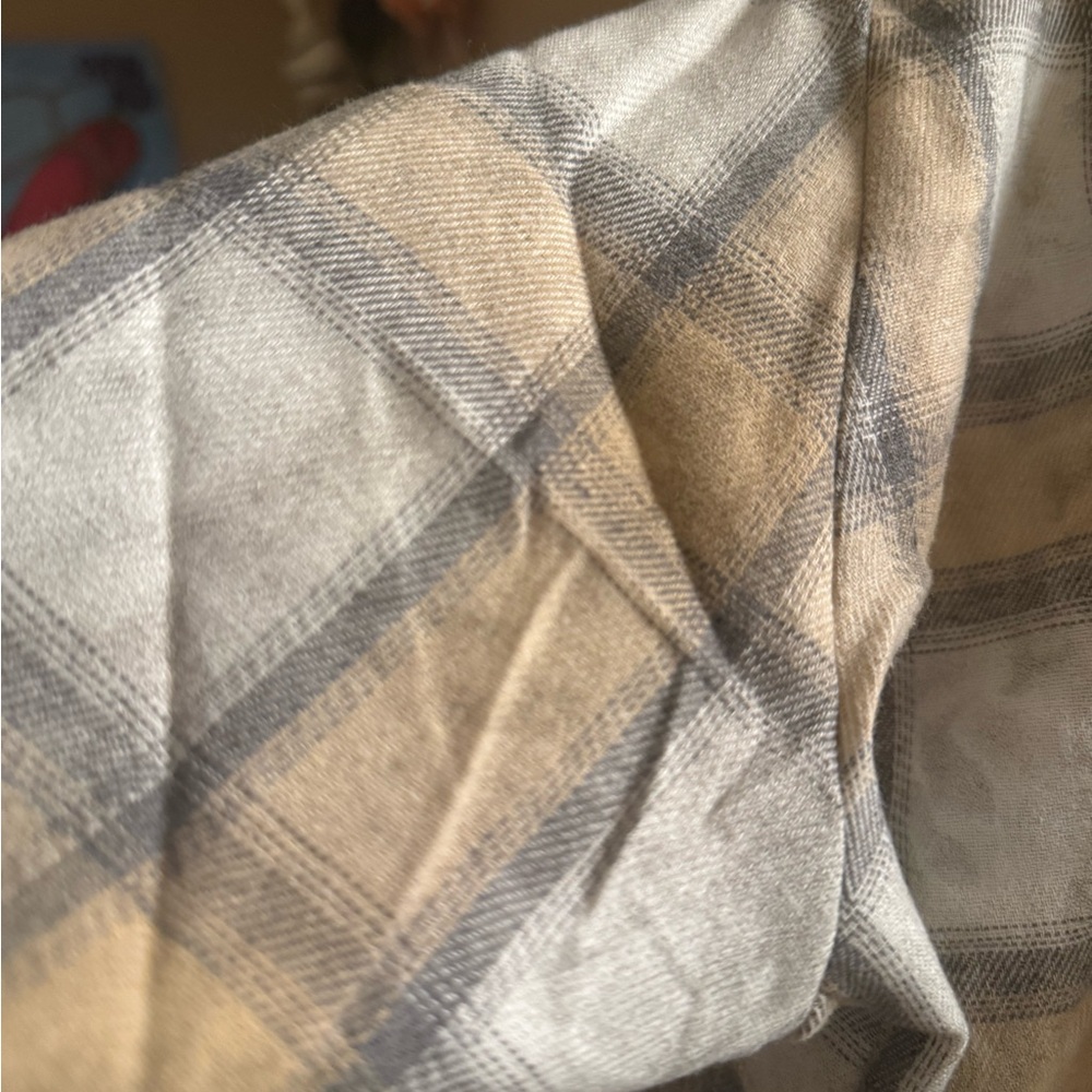 Plaid Button-Up Shirt - Picture 3 of 3